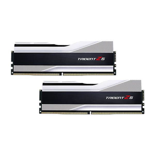 G.Skill Trident Z5 32GB (16GBx2) DDR5 5600MHz RAM (Metallic Silver)